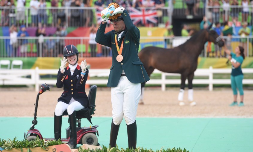 Brasil ganha Bronze no hipismo, nas paralimpíadas