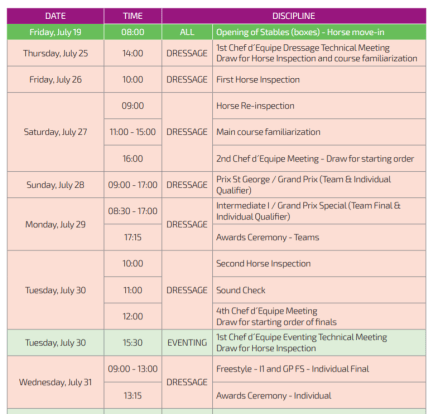 Lima_dressage_timetable